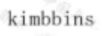 KIMBBINS