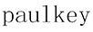 PAULKEY