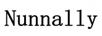 NUNNALLY