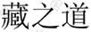 藏之道