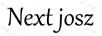 NEXT JOSZ
