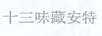 十三味藏安特