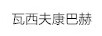 瓦西?康夫?巴赫