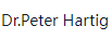 Dr. Peter Hartig