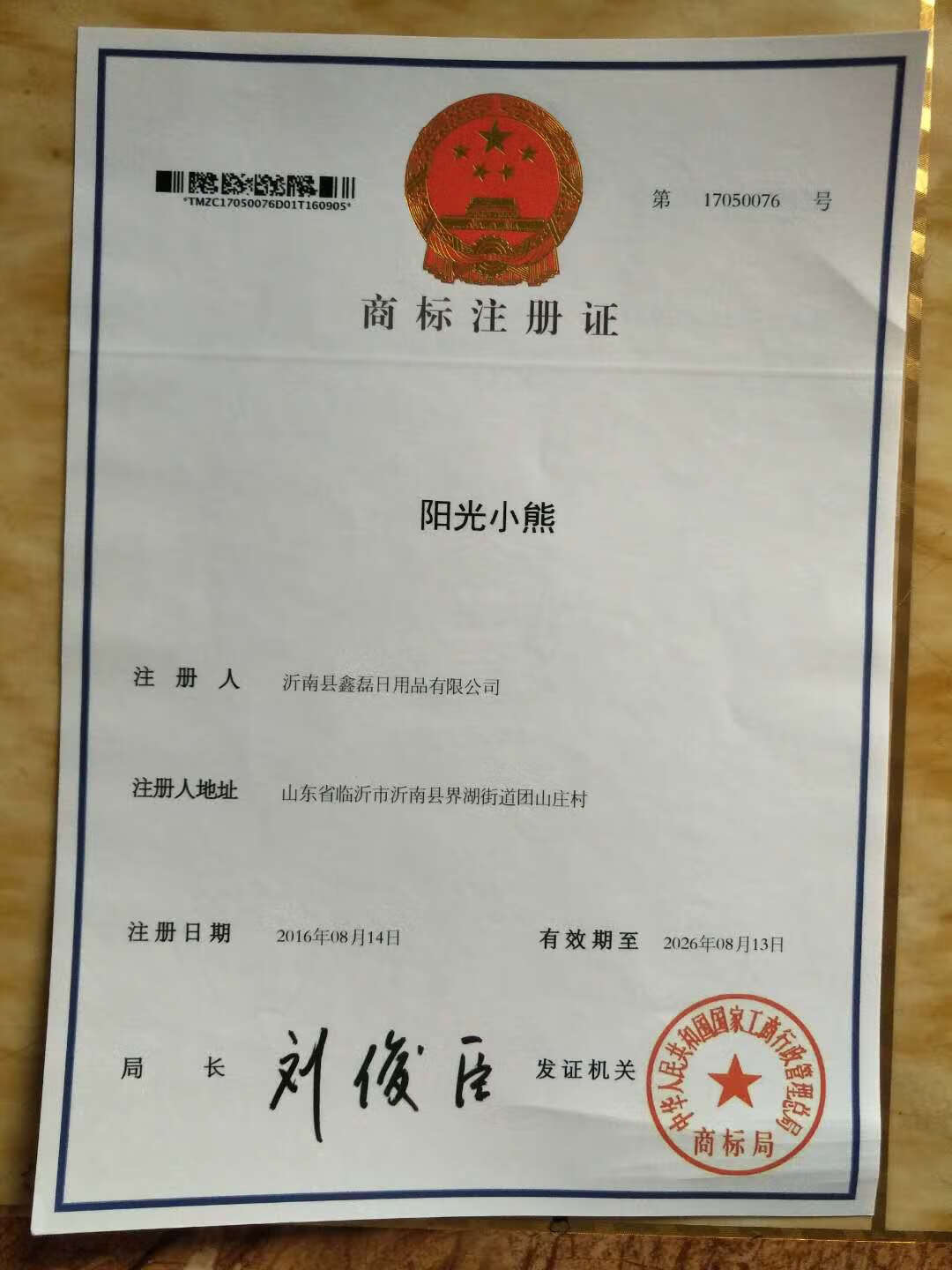 陽(yáng)光小熊