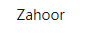 Zahoor