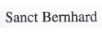 Sanct Bernhard