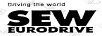 SEW EURODRIVE；DRIVING THE WORLD