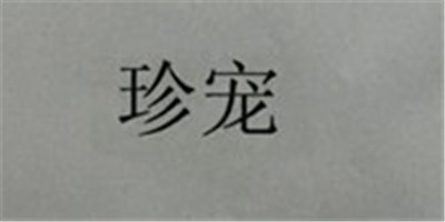 珍寵