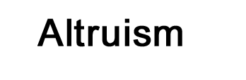 Altruism