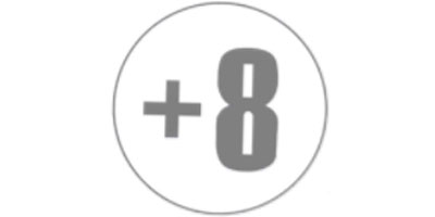 +8