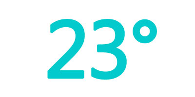 23°