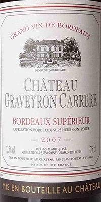 卡希（Chateau Graveyron Carrere）