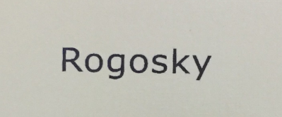 Rogosky