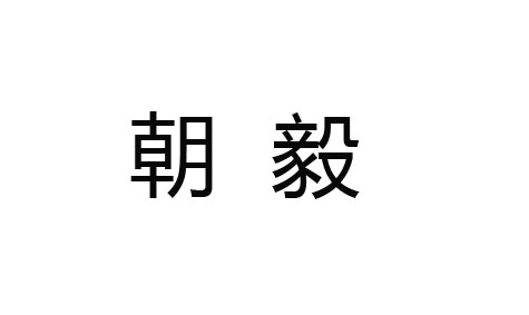 朝毅