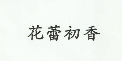 花蕾初香