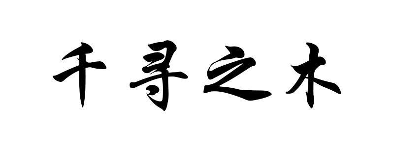 千尋之木