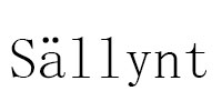 Sallsynt