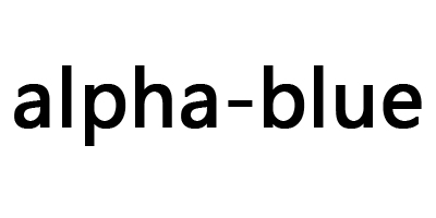 alpha-blue