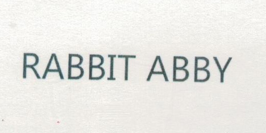 RABBIT ABBY
