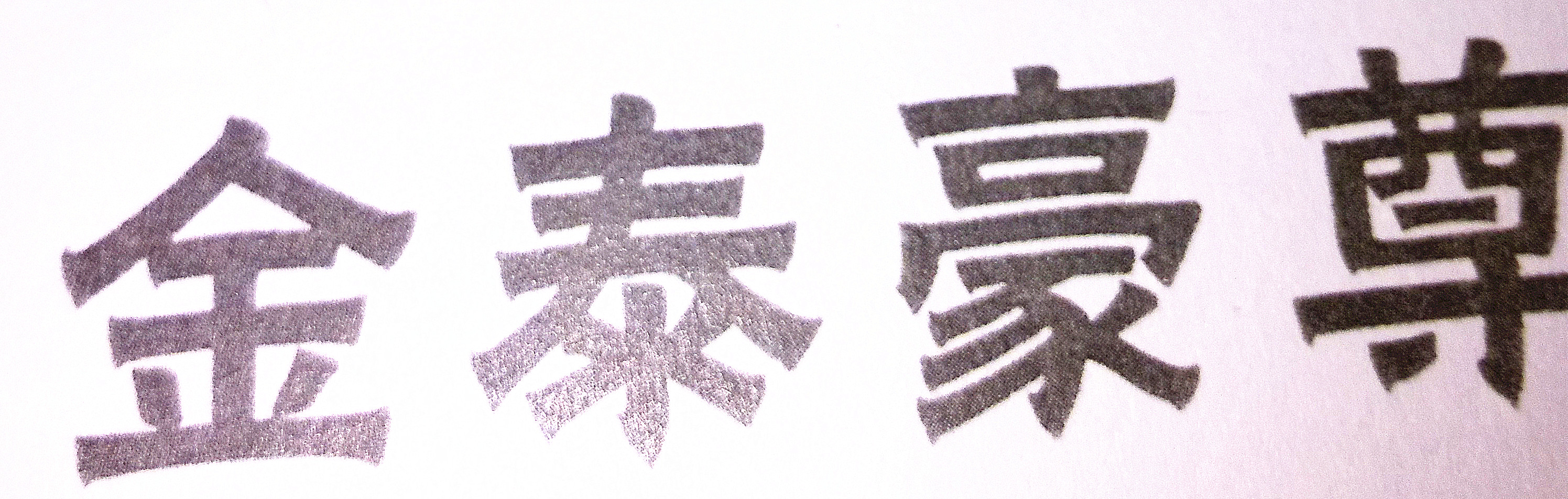 金泰豪尊