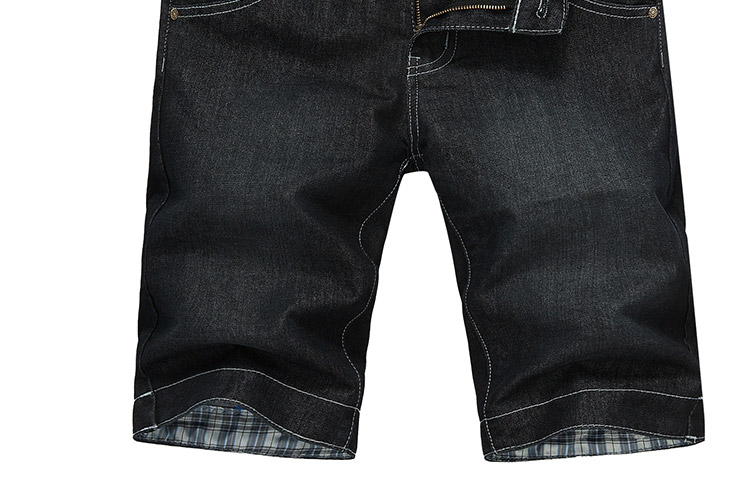 笛凡DF<em>男短裤</em> 可<em>货到付款</em> 休闲可卷边牛仔中裤