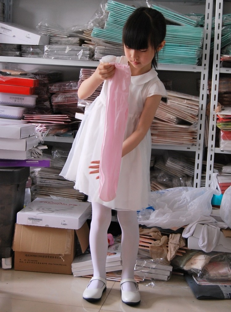 梦娜儿童袜子 舞蹈专用连<em>裤袜</em> 白色连袜裤 <em>女童</em>