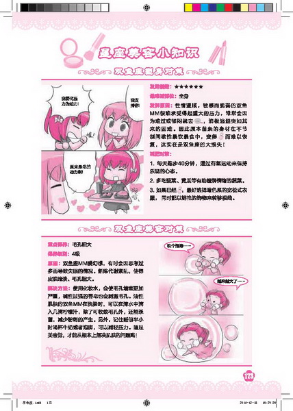 漫画12星座<em>美少女</em>:不一样的<em>性格说明</em>书