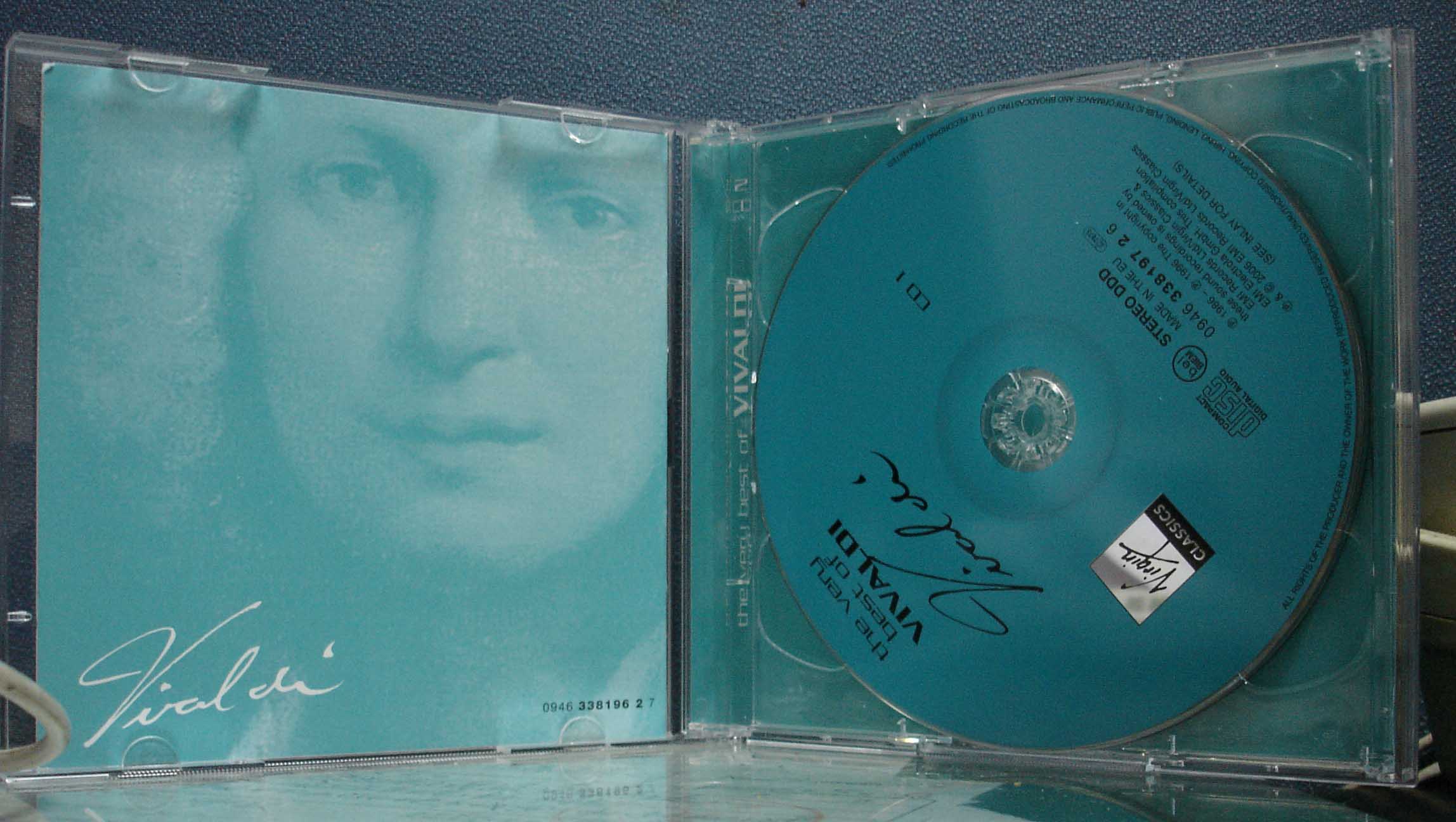 進(jìn)口CD 維瓦爾第精選集（2CD） 曬單實(shí)拍圖