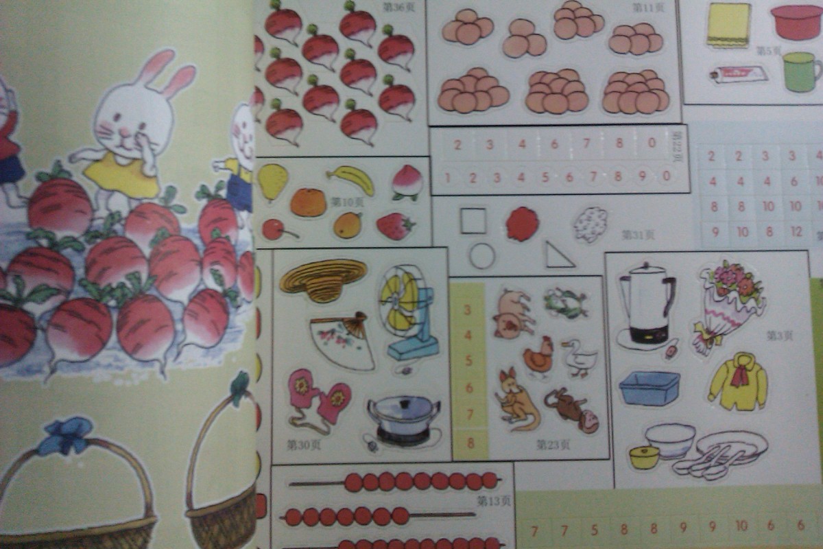 中班幼兒數(shù)學活動 曬單實拍圖