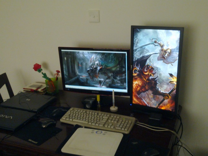 想入手一个显示器,球推荐。23寸的 - PC游戏硬