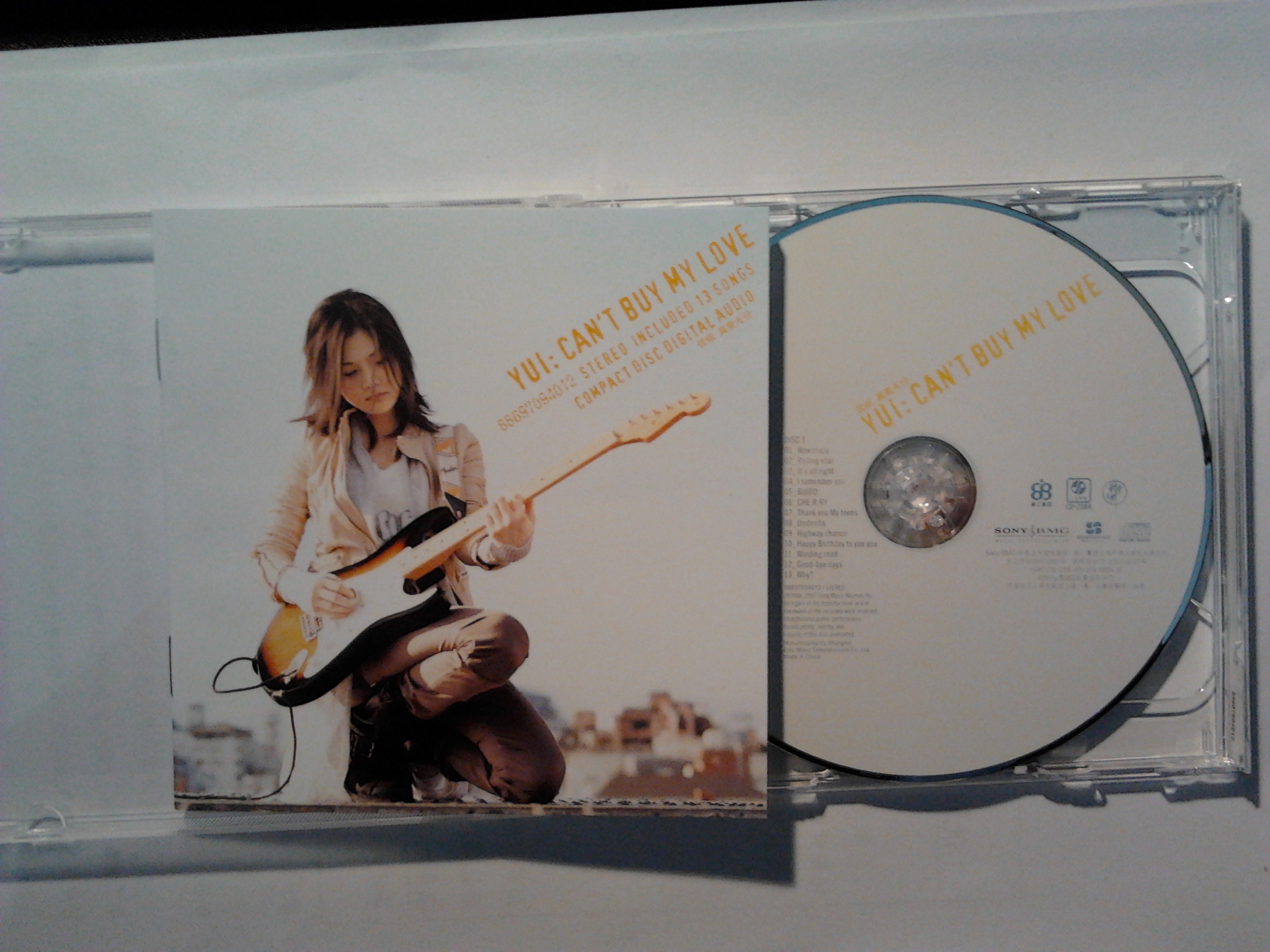 優(yōu)依 ：真愛無價(jià) （CD+DVD） 曬單實(shí)拍圖