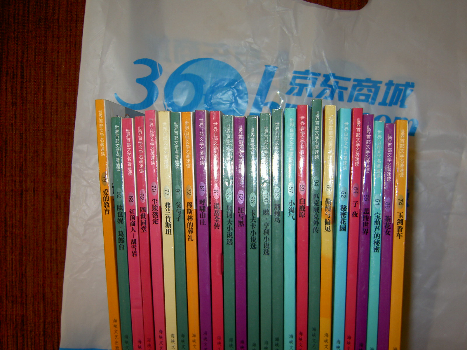 世界百部文學(xué)名著速讀：卡夫卡小說(shuō)選 曬單實(shí)拍圖