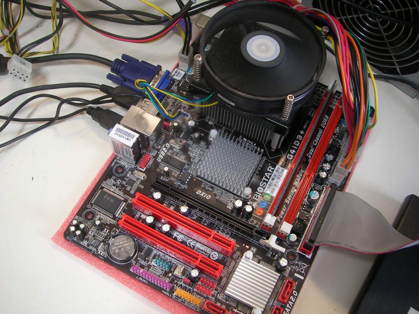 映泰(BIOSTAR)G41D3+主板(Intel G41 \/LGA 7