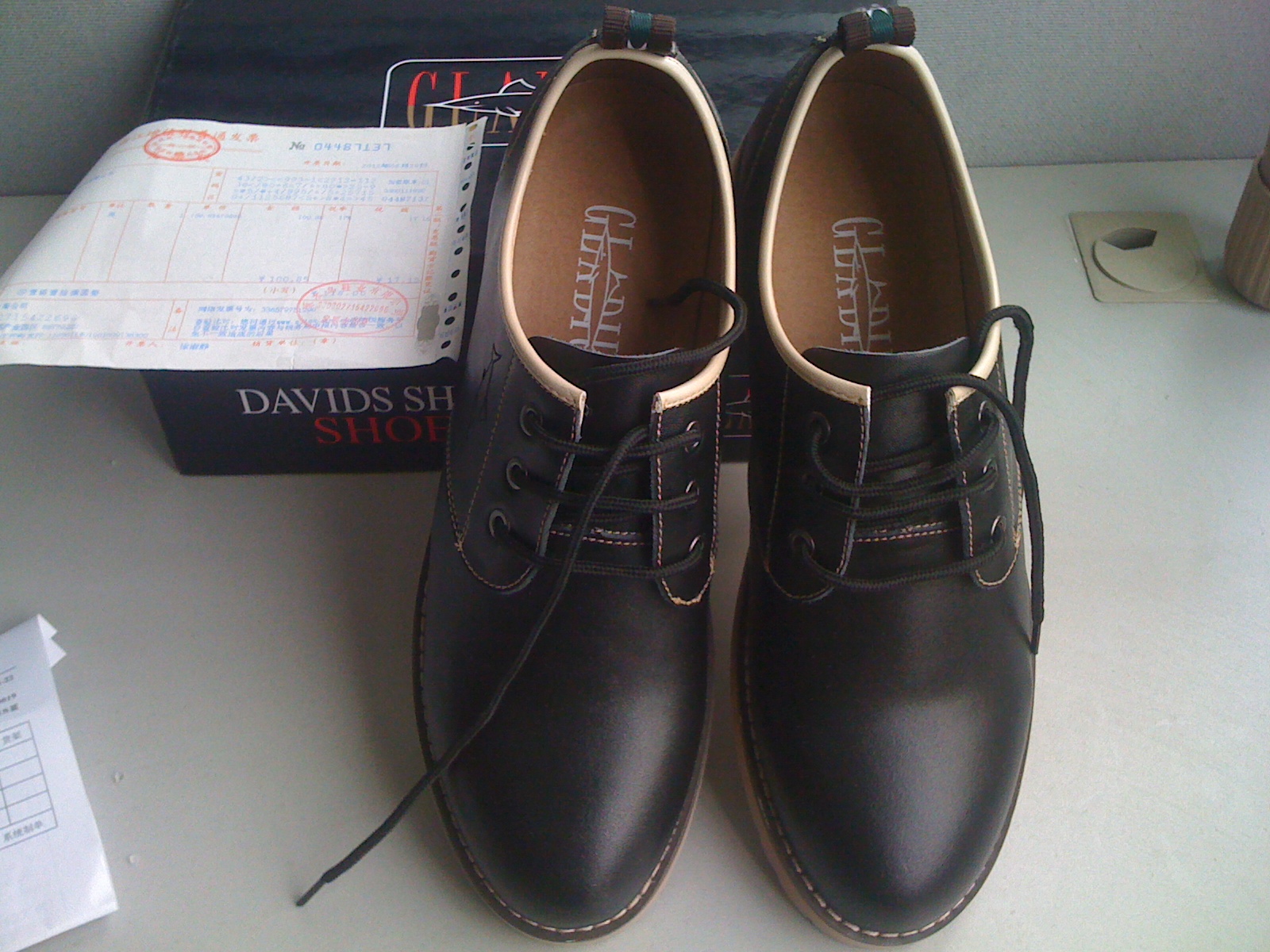 GLADIUS\/鲨鱼 日常休闲皮鞋 男鞋 真皮休闲鞋