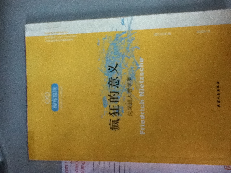 瘋狂的意義：尼采超人哲學(xué)集 曬單實(shí)拍圖
