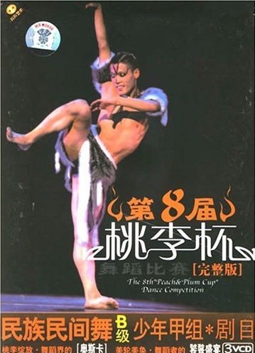 第8屆桃李杯舞蹈比賽：民族民間A級少年甲組·劇目（完整版）（3VCD） 曬單實(shí)拍圖
