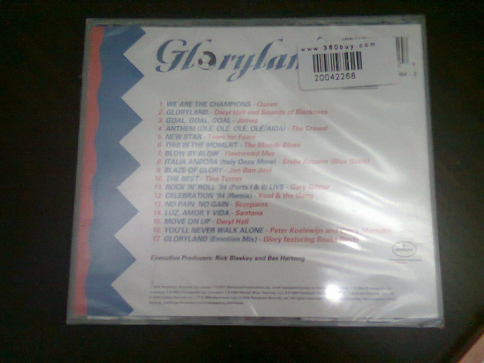 中圖原裝進(jìn)口系列：光榮境地—94世界杯足球賽主題曲522384-2（CD）（京東專(zhuān)賣(mài)） 曬單實(shí)拍圖