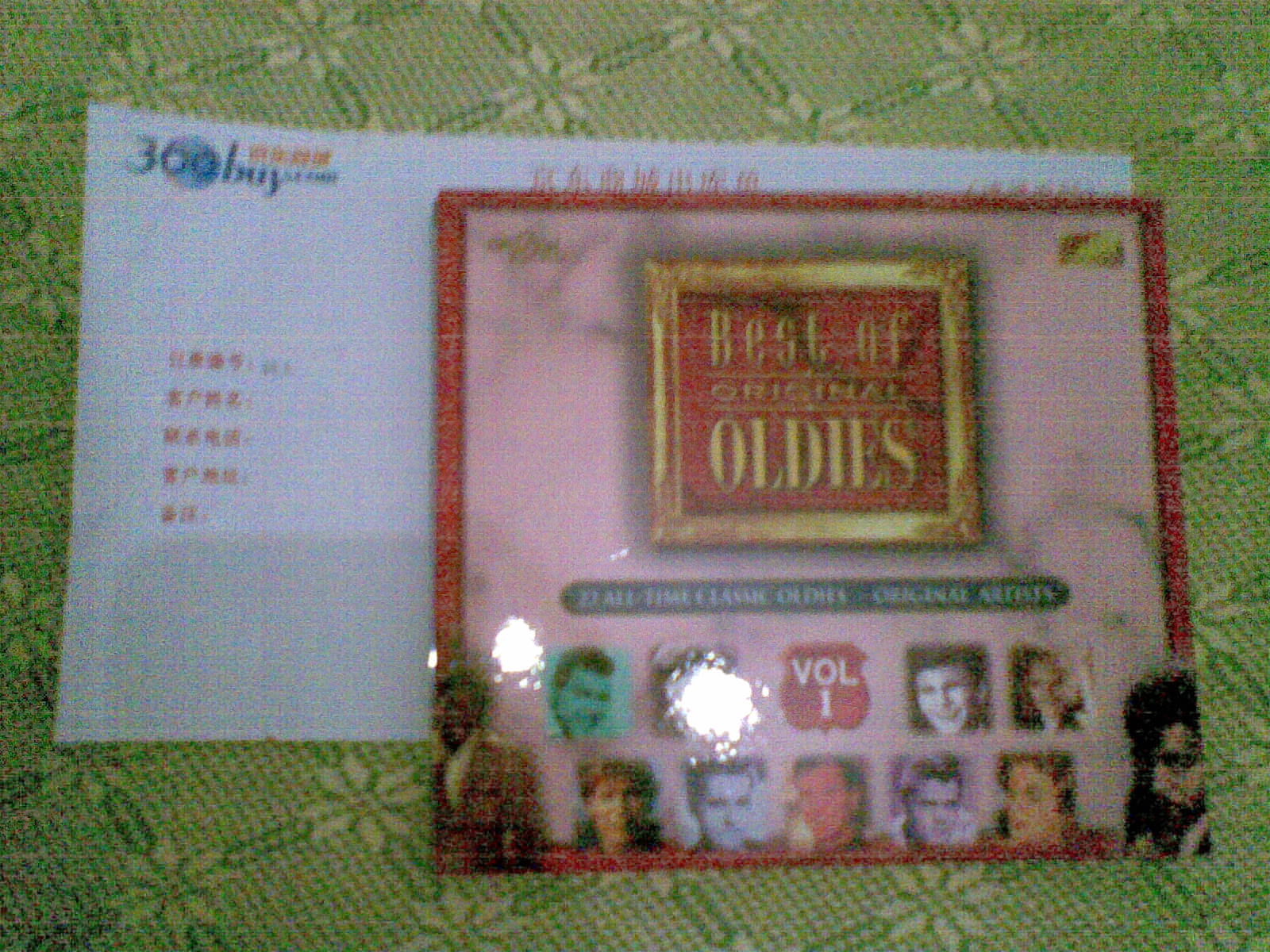 中圖原裝進(jìn)口系列：歐美經(jīng)典原創(chuàng  )懷舊金曲（第1輯）OGGD3321（CD）（京東專(zhuān)賣(mài)） 曬單實(shí)拍圖