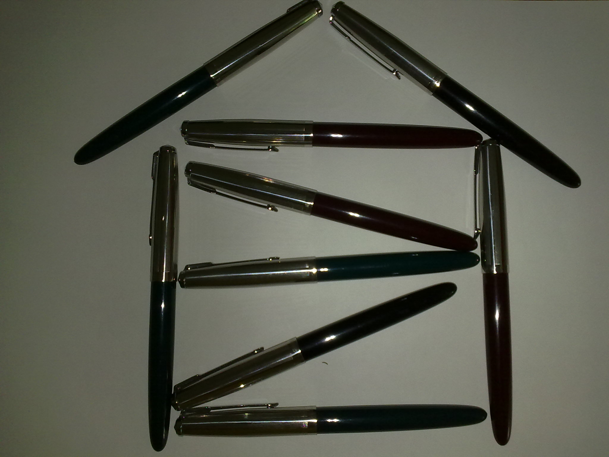 英雄HERO高级钢笔10支装-616--很好写的钢笔