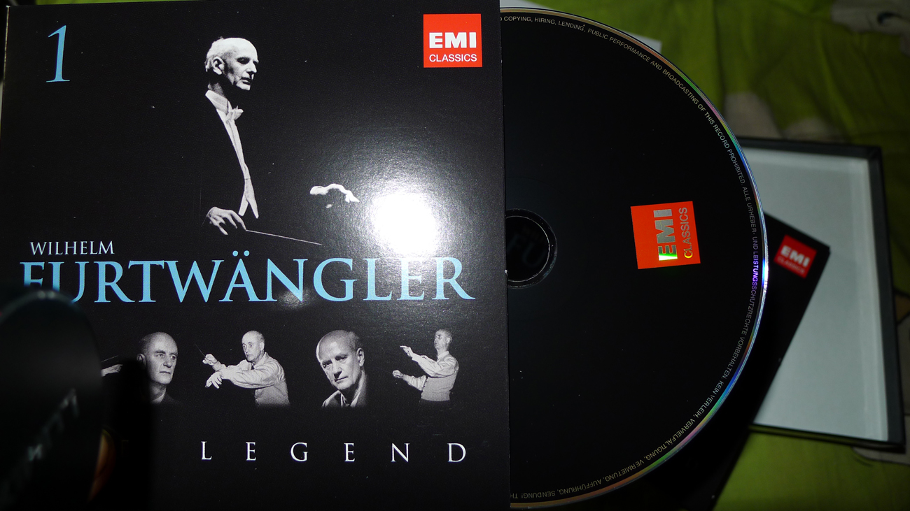 進(jìn)口CD 福特萬格勒傳奇（3CD） 曬單實(shí)拍圖