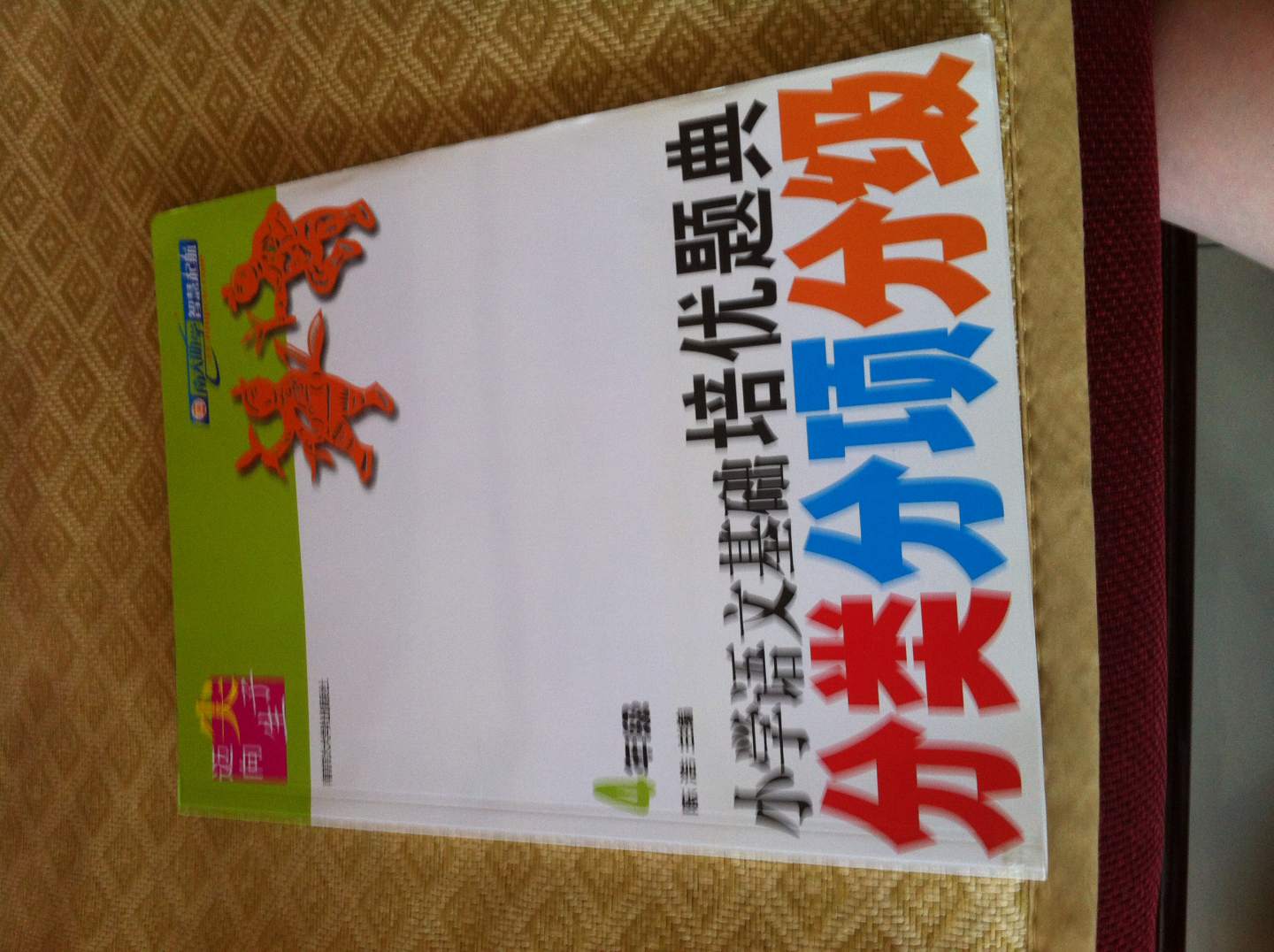 邁向尖子生·小學(xué)語(yǔ)文基礎培優(yōu)題典：分類(lèi)分項分級（4年級） 曬單實(shí)拍圖