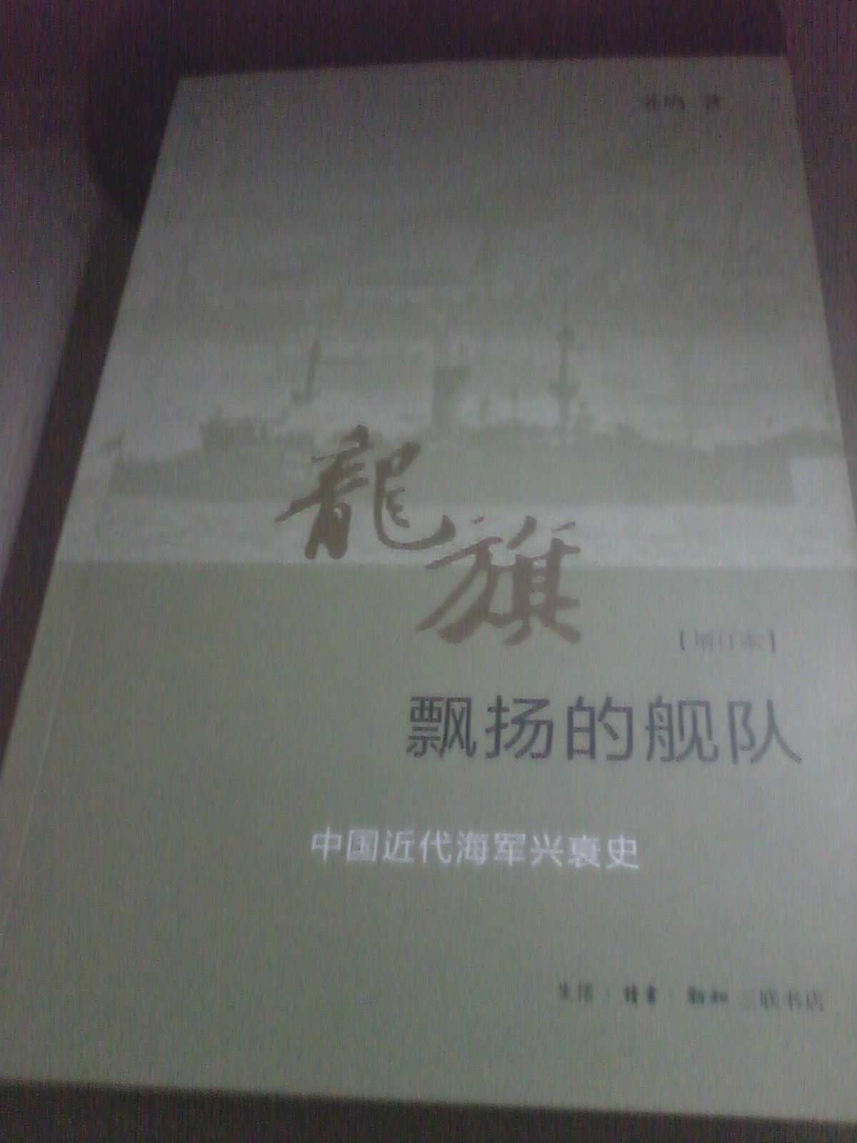 龍旗飄揚(yáng)的艦隊(duì)：中國(guó)近代海軍興衰史（增訂本） 曬單實(shí)拍圖