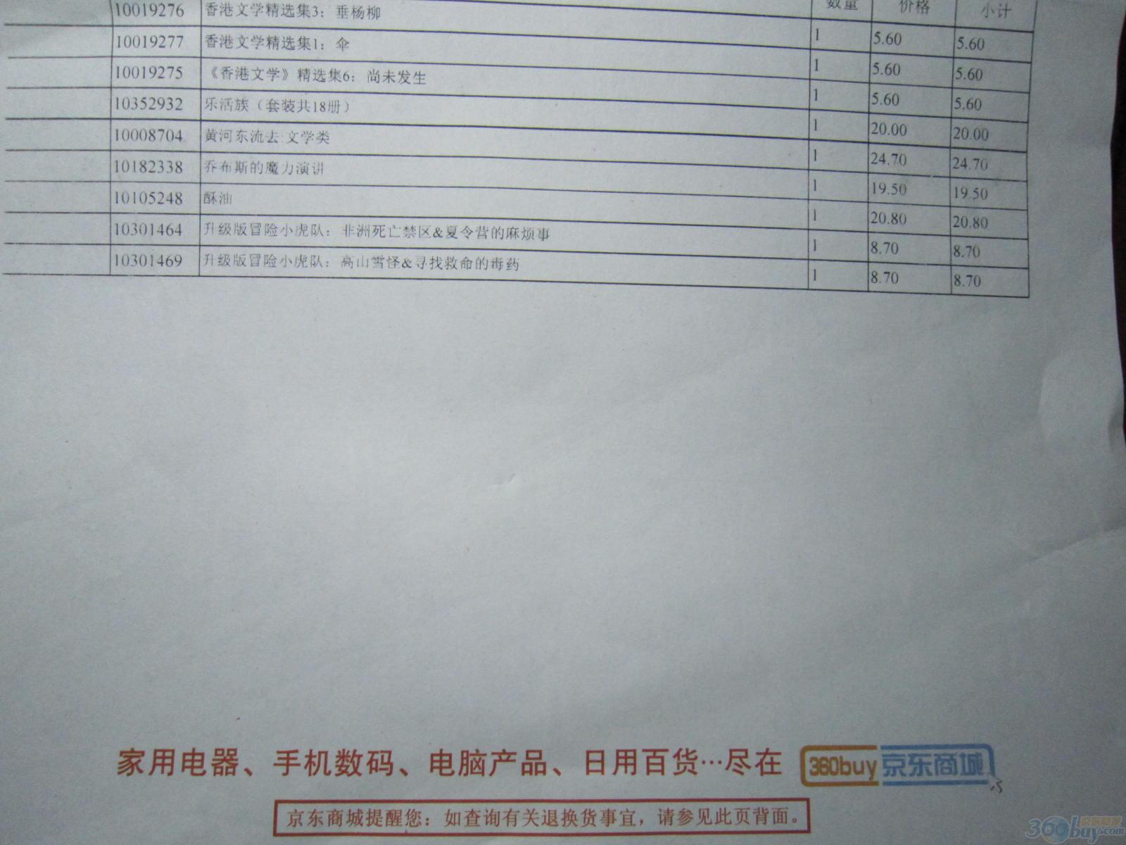 黃河東流去:文學類 小說 曬單實拍圖