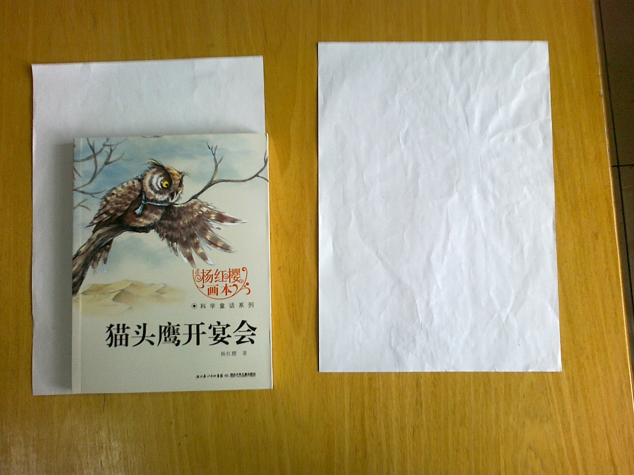 楊紅櫻畫(huà)本·科學(xué)童話(huà)系列：貓頭鷹開(kāi)宴會(huì ) 曬單實(shí)拍圖