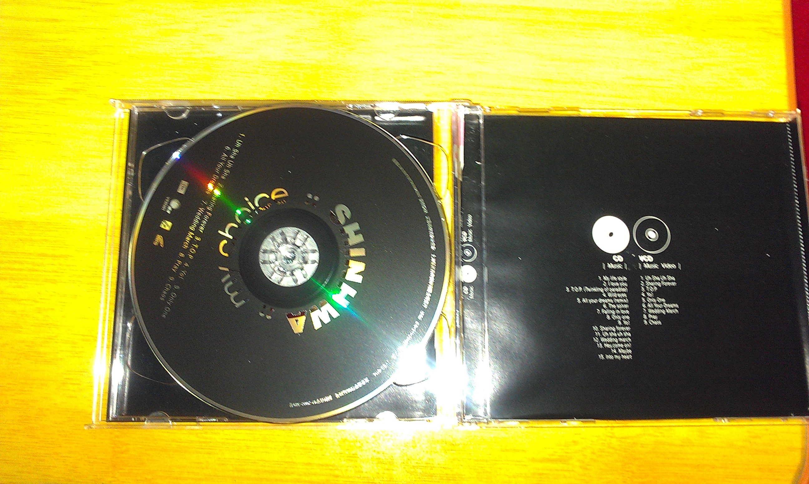 神話(huà)精選：我的選擇（CD+VCD）（京東專(zhuān)賣(mài)） 曬單實(shí)拍圖