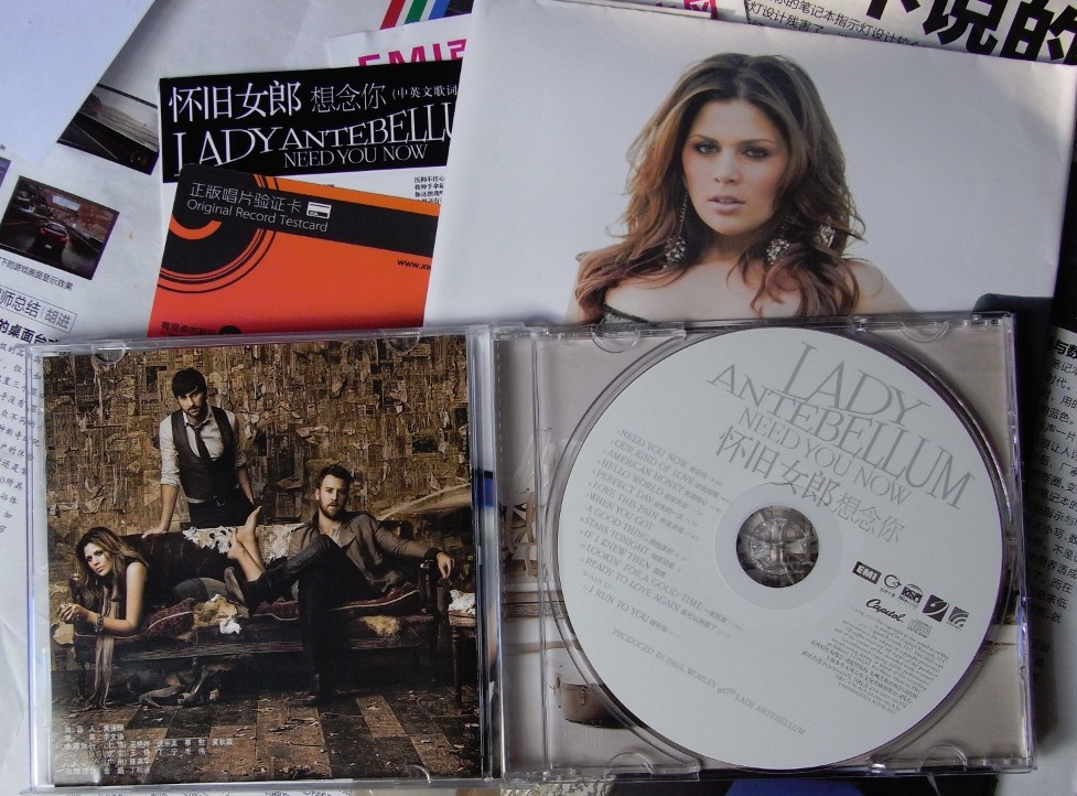 Lady Antebellum懷舊女郎：想念你（CD） 曬單實(shí)拍圖