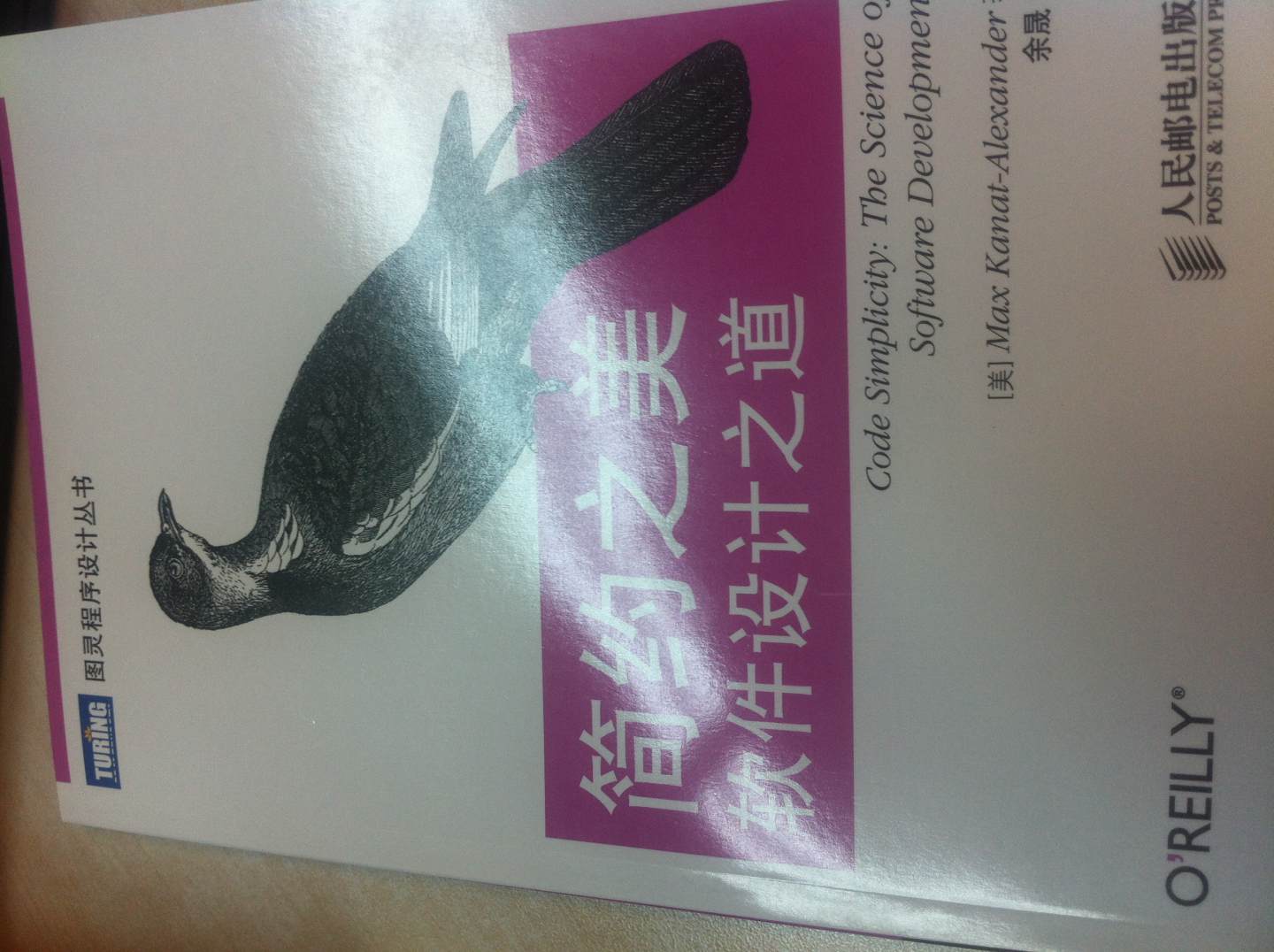 簡(jiǎn)約之美：軟件設計之道(圖靈出品） 曬單實(shí)拍圖