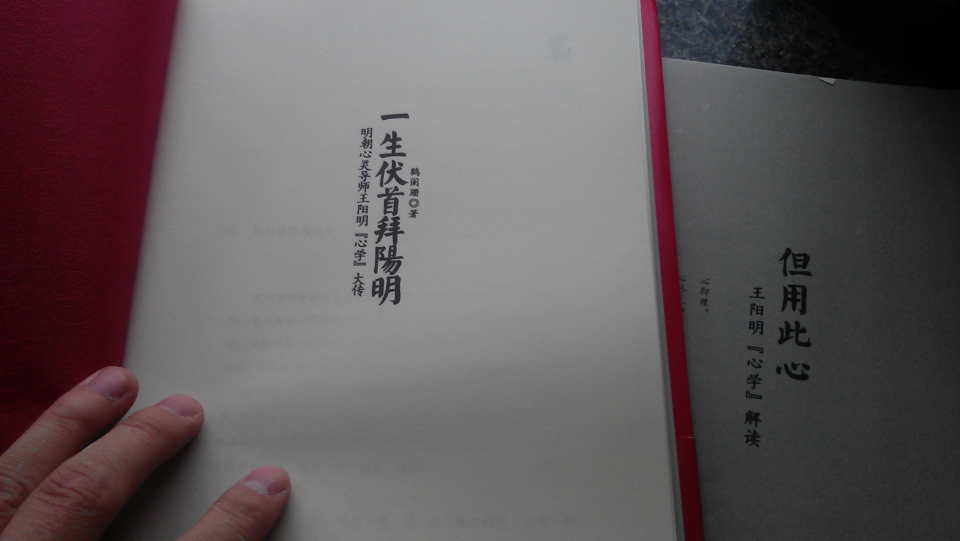 一生伏首拜陽(yáng)明：明朝心靈導師王陽(yáng)明“心學(xué)”大傳 曬單實(shí)拍圖