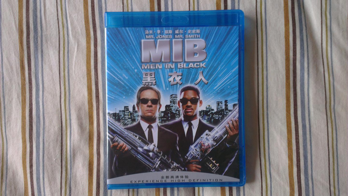 黑衣人（藍光碟 BD50 特價版） 曬單實拍圖